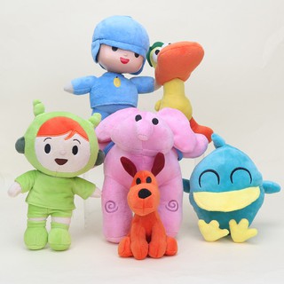 ภาพหน้าปกสินค้าPOCOYO Cartoon Stuffed Animals & Plush Toys Hobbies Loula & Elly & Pato & POCOYO plush toy ที่เกี่ยวข้อง
