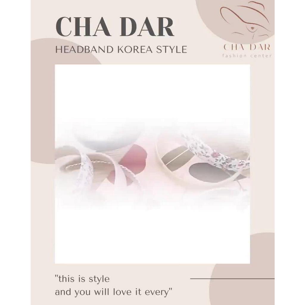 ที่คาดผม-ลายตาราง-ที่คาดผมแฟชั่น-ที่คาดผมเกาหลี-เครื่องประดับผม-headband-สไตล์เกาหลี-cha-dar-headband-korean-style
