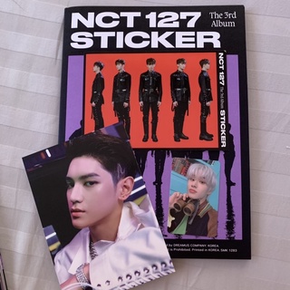 NCT127 sticker / Favorite บั้มเต็ม แบบแกะ แจฮยอน