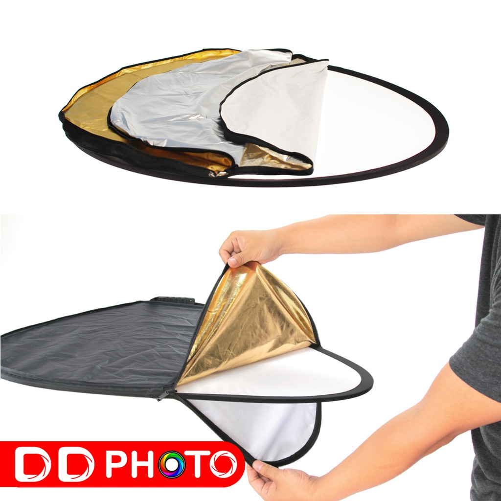 reflector-5-in-1-80-cm-110-cm-multi-functional-photo-studio-collapsible-light-reflector-รีเฟค