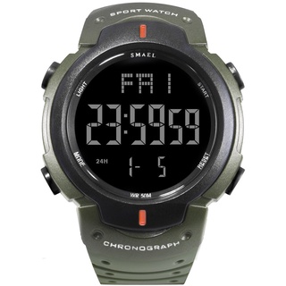 SMAEL Military Watch Army Fashoin Watch Men Big Dial S Shock Relojes Hombre Casual Sport Watches 0915 LED Digital Watch