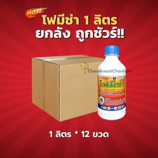 โฟมีซ่า - โฟมีซาเฟน 25% W/V SL-ยกลัง (1 ลิตร *12 ขวด) =ชิ้นละ 315 บาท