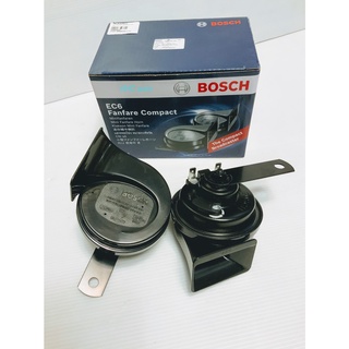 แตรหอยโข่ง BOSCH แท้ ขายเป็นคู่ แตรเสียงเบนซ์ แพ็ก1คู่ แตรหอยโข่ง 12V แตรรถยนต์บอส