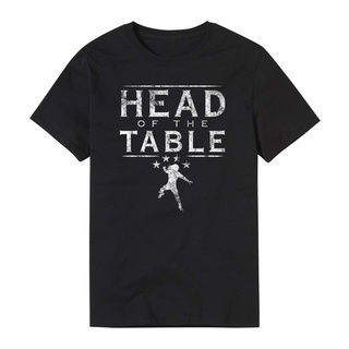 เสื้อยืดผ้าฝ้ายพิมพ์ลายขายดี Roman Reigns "Head Of The Table "T-Shirt