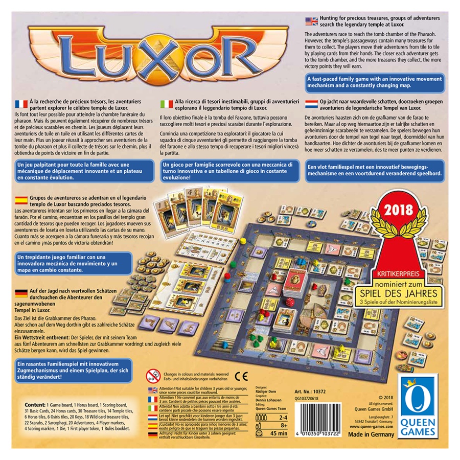 luxor-ล่าขุมทรัพย์-วิหารลักซอร์-en-board-game-บอร์ดเกม-ของแท้