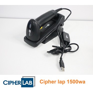 Cipher Lap รุ่น 1500WA (1D) สแกนบาร์โค้ด barcode scanner พร้อมฐานขาตั้ง ...