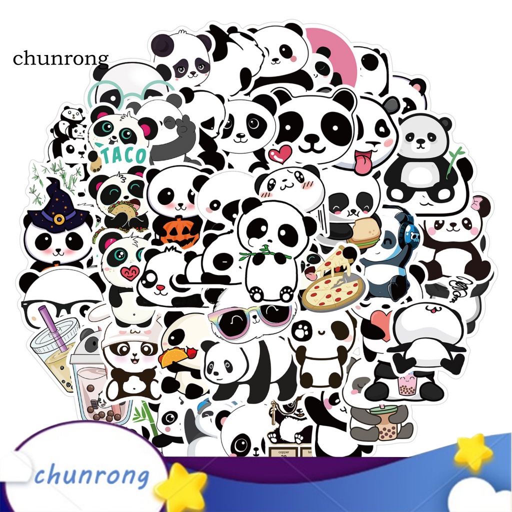 chunrong-สติกเกอร์-ลายหลายรูปแบบ-สําหรับติดตกแต่งสมุดภาพ-เครื่องเขียนเด็ก-50-ชิ้น-ต่อชุด
