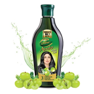 Dabur Amla Hair Oil for Strong , Long and Thick Hair 180ml น้ำมันผมช่วยบำรุงเส้นผมให้แข็งแรงป้องกัยผมบาง/ผมร่วงง่าย