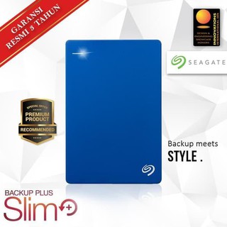 ภาพหน้าปกสินค้าSeagate Backup Plus Slim 2TB - 2,5inch Hard Disk External - Biru ที่เกี่ยวข้อง