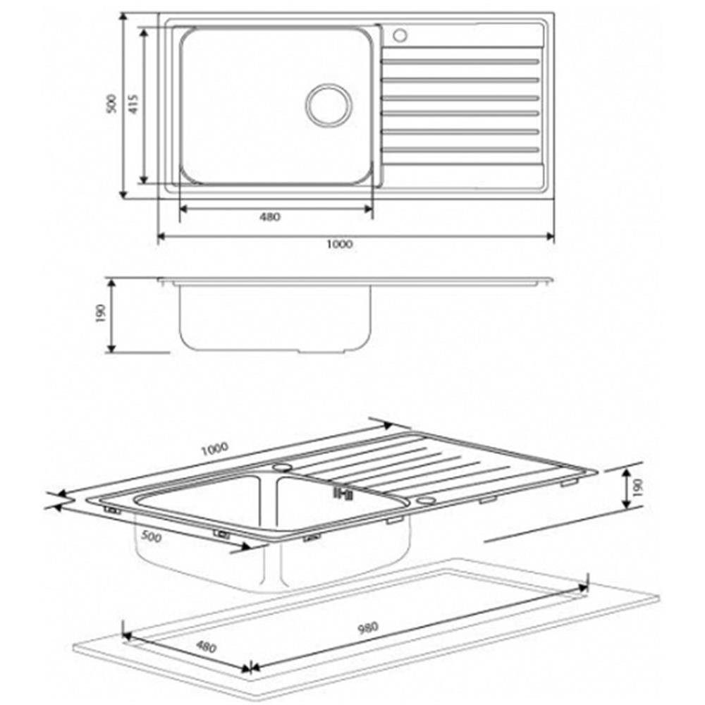 embedded-sink-built-in-sink-1b1d-mex-dls100b-stainless-steel-sink-device-kitchen-equipment-อ่างล้างจานฝัง-ซิงค์ฝัง-1หลุม