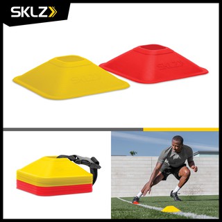 SKLZ - Mini Cones / 20 PK. มาร์กเกอร์โคน กรวยซ้อมบอล กรวยฝึกซ้อม กรวยซ้อมกีฬา โคนมาร์กเกอร์ ชุดละ 20 ชิ้น