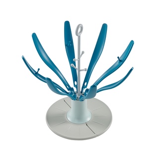 BEABA ที่ตากขวดนมพับได้ Flower foldable drying rack - BLUE