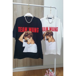 🌟st.f_shop🌟เสื้อยืด แขนสั้น คอกลม งานคอป้าย ZÁRA สกรีนหน้าลาย TEAM WANG งานfree size อก 44 ยาว 29