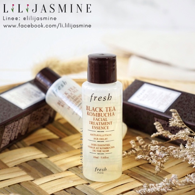 Fresh Black Tea Kombucha Facial Treatment Essence 20ml Shopee Thailand