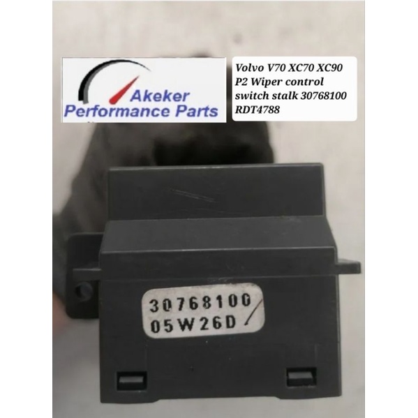 volvo-v70-xc70-xc90-p2-wiper-control-switch-stalk-30768100-rdt4788