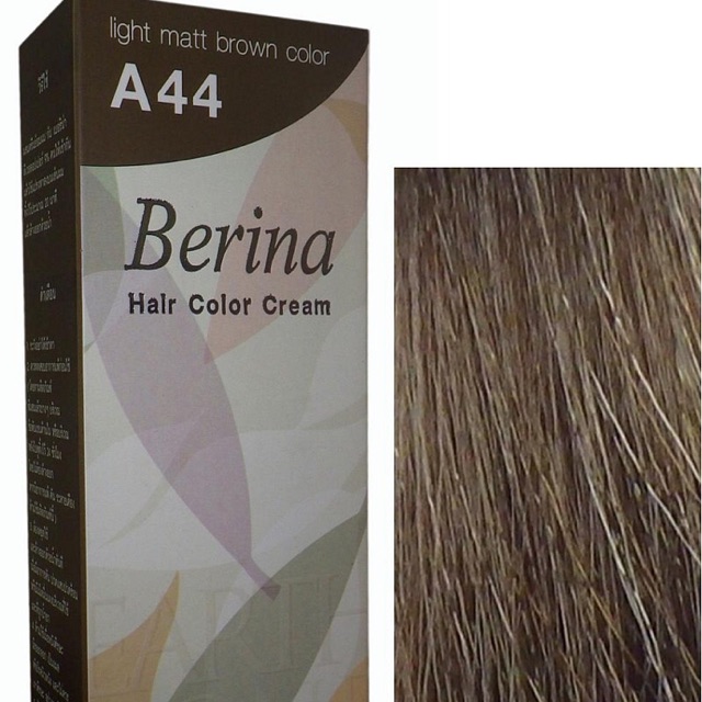 ภาพหน้าปกสินค้าSale  (เเท้) Berina A44 สีน้ำตาลอ่อนประกายหม่นเหลือบเขียว