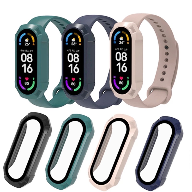 2-in-1-ฟิล์มกระจก-แบบเต็มจอ-สําหรับ-xiaomi-mi-band-8-7-6-5-4-band7-mi-band-7pro