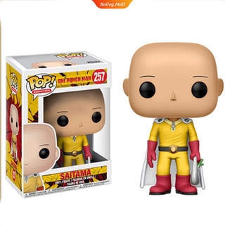 Funko Pop ! ( One Punch - Man ) Saitama 257 # ของเล่นโมเดลตุ๊กตาไวนิล