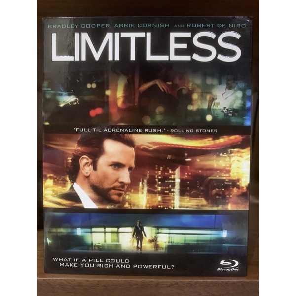 blu-ray-แท้-มือสอง-กล่องสวม-เรื่อง-limitless-เสียงไทย-บรรยายไทย