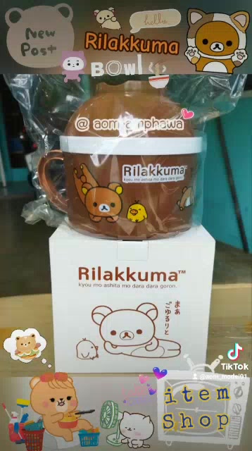 สามารถนำเข้าไมโครเวฟได้-ชุดชาม-rilakkuma-ริลัคคุมะ-ลิขสิทธิ์แท้-พรีเมี่ยม-7-11