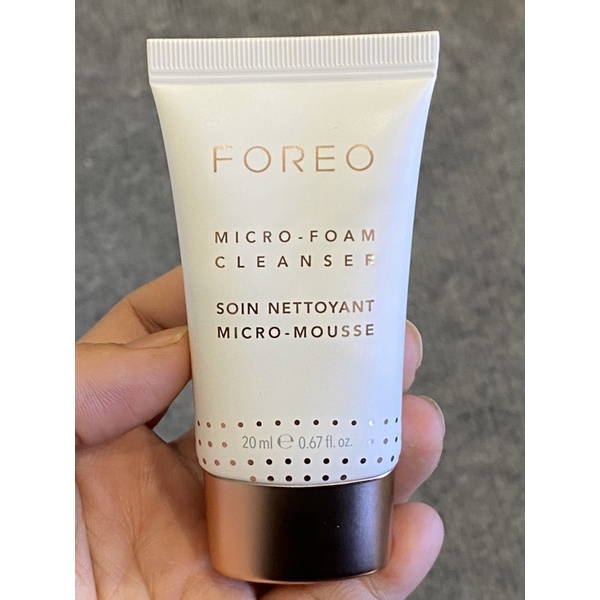 foreo-micro-foam-cleanser-ขนาดทดลอง-20-ml-ของแท้ฉลากไทย