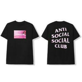 เสื้อยืด Anti Social Social Club Find me black tee ของแท้