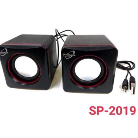 ภาพหน้าปกสินค้าPrimaxx มินิลำโพง Mini speaker รุ่น SP-2019 เป็นลำโพงคู่ USB ราคาประหยัด จากร้าน hpbyiqink บน Shopee