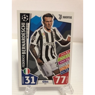 Topps Champions League Match Attax 2018 Juventus Cards