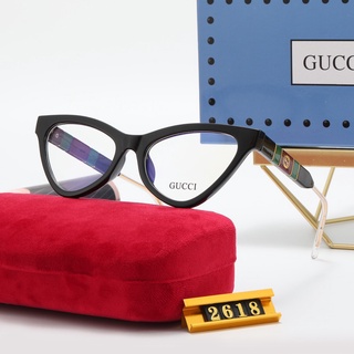 Gucci แว่นตากันแดด เลนส์โพลาไรซ์ ป้องกันรังสียูวี 400 ทรงตาแมว คุณภาพสูง สไตล์เรโทร แฟชั่นหรูหรา สําหรับผู้หญิง ขับขี่กลางแจ้ง