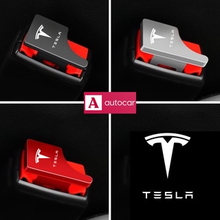 Tesla คลิปหัวเข็มขัดนิรภัย อุปกรณ์เสริม สําหรับ Model 3 Model Y Model X