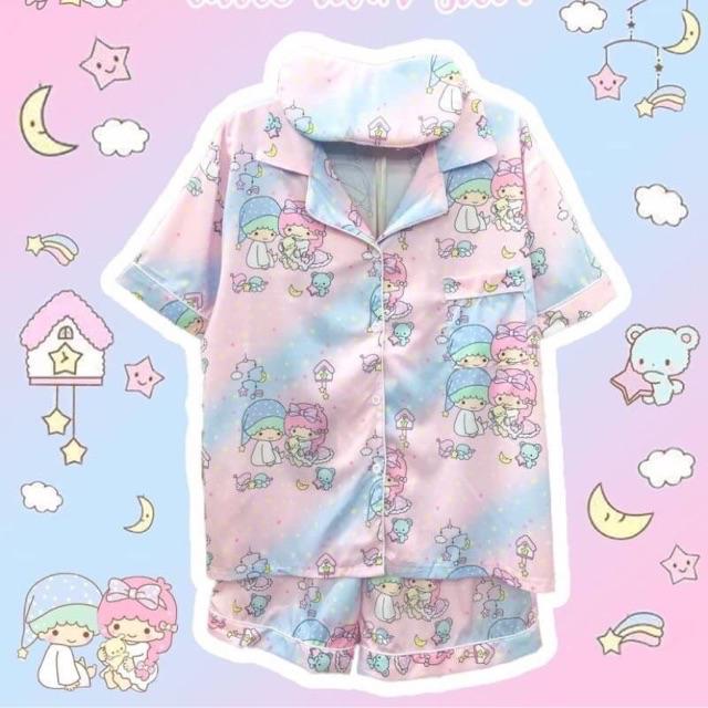 ชุดนอน Little Twin มี 3 ลาย | Shopee Thailand