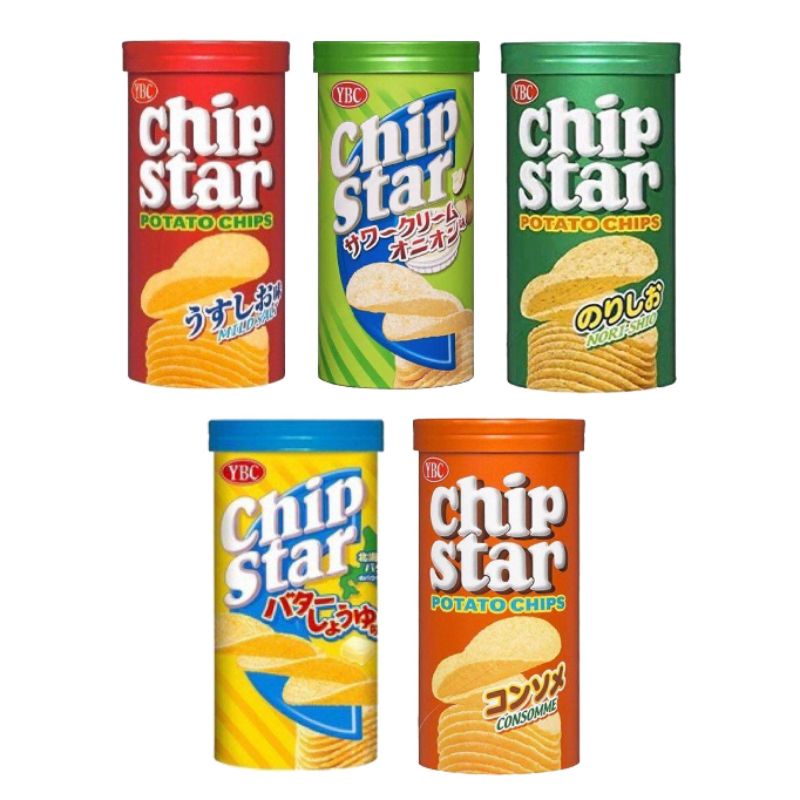 ybc-chip-star-มันฝรั่งอบกรอบจากญี่ปุ่น-ปราศจากน้ำมัน-ชนิดแผ่นบางพิเศษ-50g