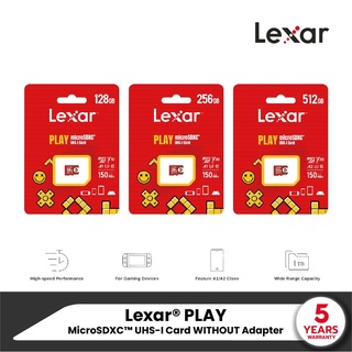 ภาพหน้าปกสินค้าLexar® PLAY microSDXC™ UHS-I Card (ไมโครเอสดีการ์ด) ที่เกี่ยวข้อง