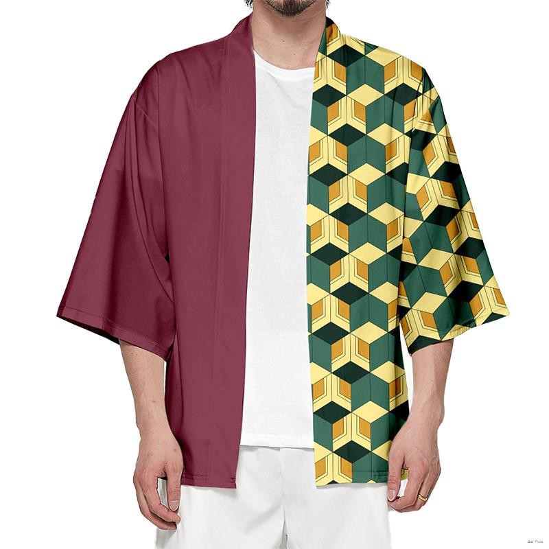 ภาพสินค้าamymoons เสื้อคลุม เสื้อคลุมกิโมโน Demon slayer : kimetsu No yaiba สำหรับ Unisex จากร้าน hcvwx7wtn42u7vtejrkjh9s5zasy บน Shopee ภาพที่ 2