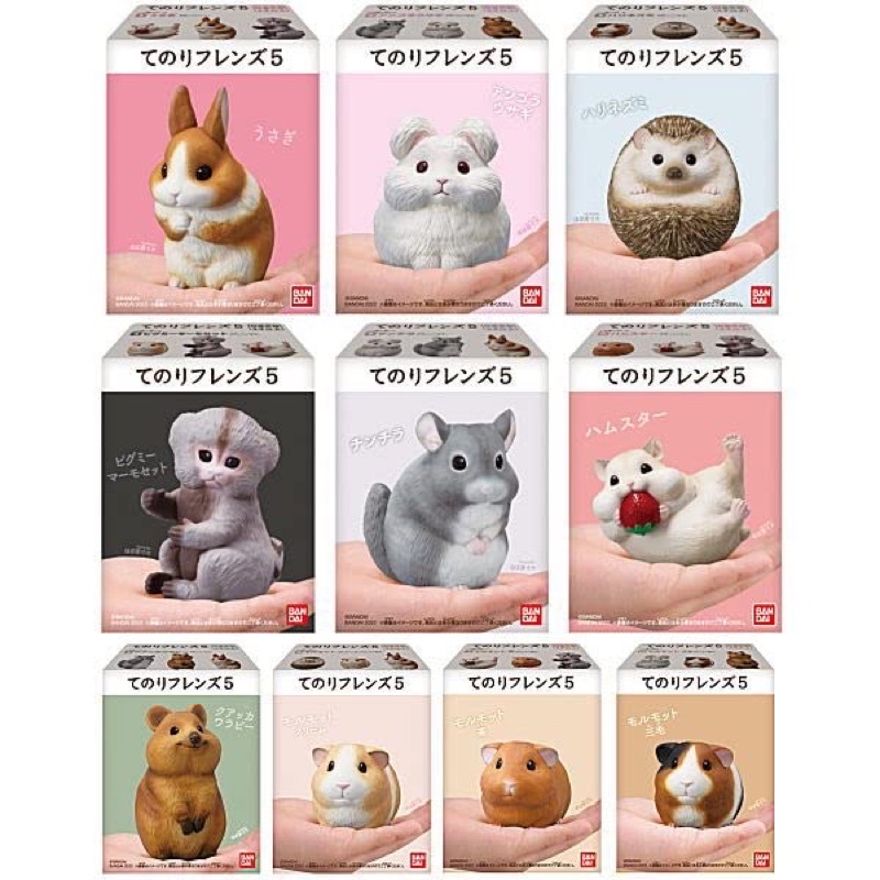 พร้อมส่ง-figure-น้องสัตว์ตัวเล็ก-tenori-friends-5-ของแท้
