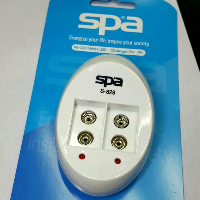 ชาร์จ9v-2ก้อน-เครื่องชาร์จ-spa-s-828-ของเเท้