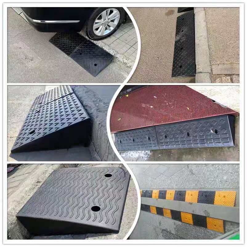 ขึ้นเนินstep-mat-เกณฑ์-slope-mat-road-ฟันในครัวเรือนยาง-roadside-slope-รถ-uphill-mat-climbing-mat-speed-belt