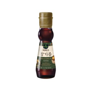 ภาพหน้าปกสินค้าbibigo sesame oil น้ำมันงา เกาหลี น้ำมันงาธรรมชาติ[original] 비비고 참기름 (CJ BRAND) 160ml ซึ่งคุณอาจชอบราคาและรีวิวของสินค้านี้