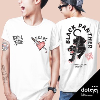 dotdotdot เสื้อยืดผู้ชาย ลาย Tattoo (White)