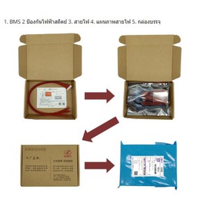 ภาพขนาดย่อของภาพหน้าปกสินค้าbms ลิเทียมฟอสเฟต lifepo4 PCB Li-ion แบตเตอรี่ 3s - 20s 12v 24v 36v 48 จากร้าน brandnewz บน Shopee ภาพที่ 7