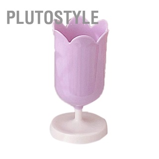 Plutostyle ที่วางปากกา รูปดอกทิวลิป ความจุขนาดใหญ่ สไตล์วินเทจ สําหรับบ้าน ออฟฟิศ ห้องเรียน