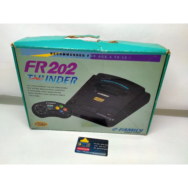 FR202 Thunder แท้งานไทย ชุดพร้อมเล่น แถม 150 in 1 เกมไม่ซ้ำรวมเกมเทพๆใน ...
