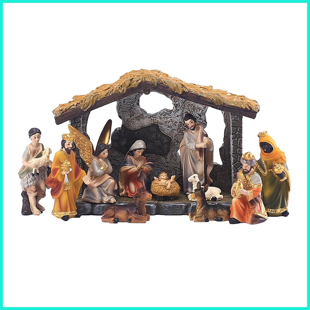 ชุดฟิกเกอร์-the-real-life-nativity-christmas-nativity-มั่นคง-สําหรับบ้าน-สํานักงาน-สวน-ในร่ม-และลิ้น