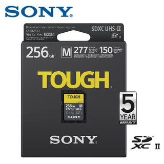 ภาพหน้าปกสินค้าSony 256GB SDXC UHS-II M-Series 277MB/s TOUGH ซึ่งคุณอาจชอบราคาและรีวิวของสินค้านี้
