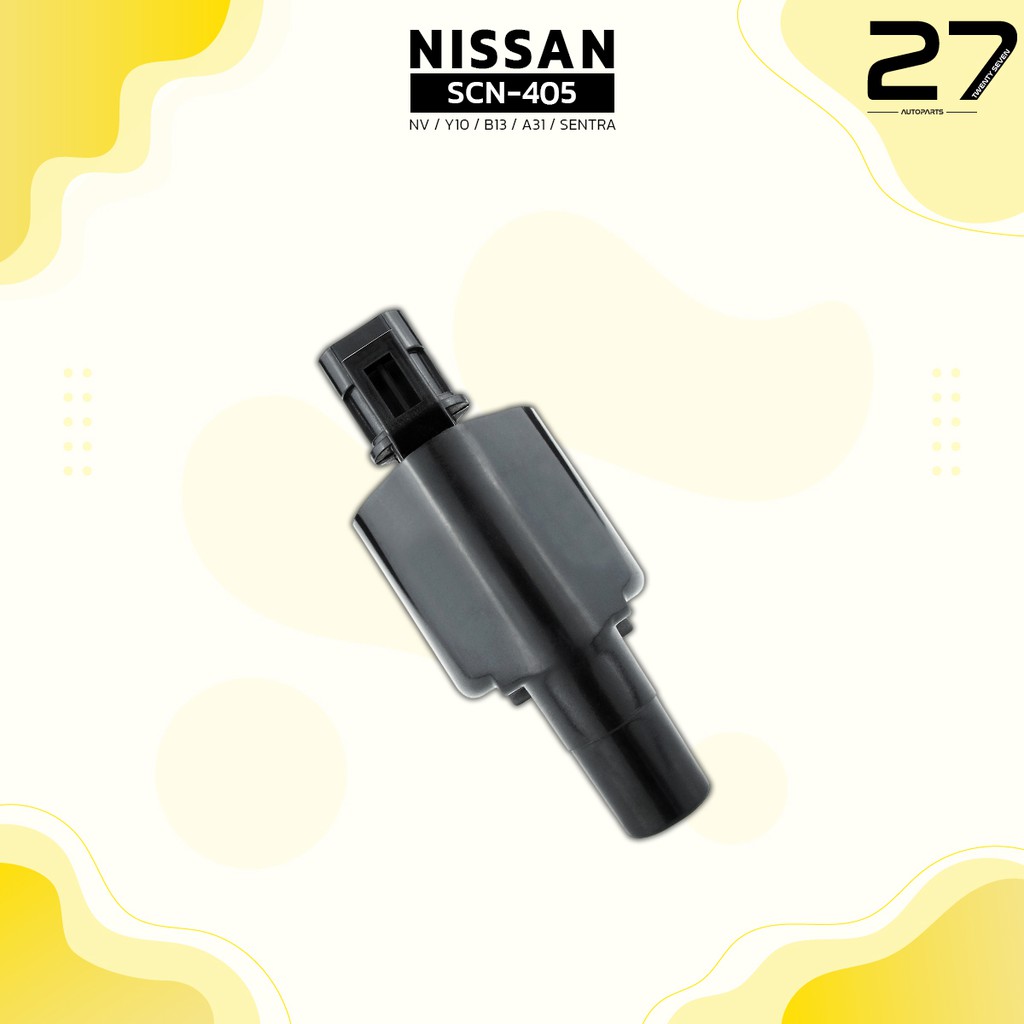 คอยล์จุดระเบิด-nissan-nv-y10-sentra-b13-a31-รหัส-scn-405-made-in-japan