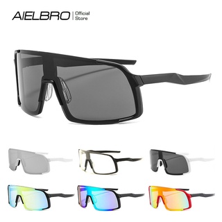 🔥 HOT SALE 🔥 AIELBRO Sports MTB Sunglasses UV 400 Protection Eyewear For Riding Hiking Unisex