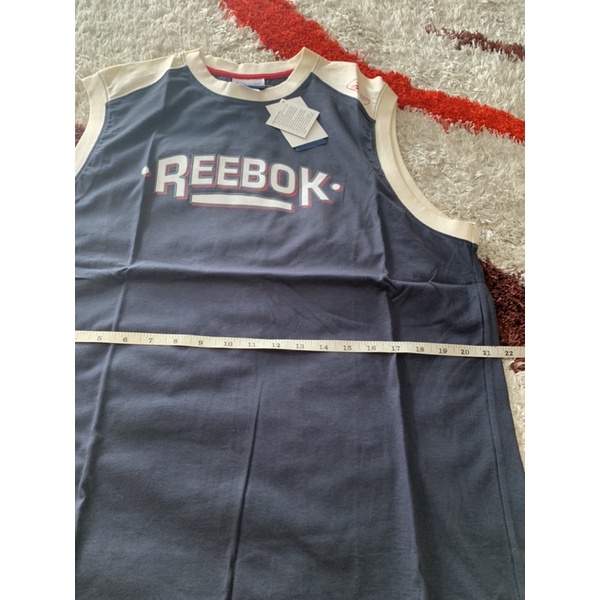 เสื้อแขนกุดผู้ชาย-reebok-size-m-อก-44-นิ้ว-สภาพเก่า