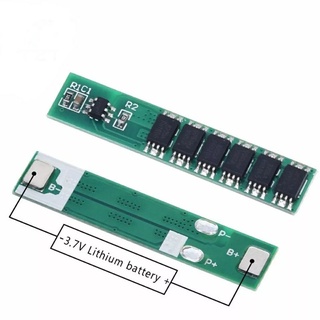 BMS สำหรับแบตเตอรี่ลิเธียมไออ้อน  1S 15A 3.7V Li-ion   6MOS BMS PCM สำหรับแบตเตอรี่ 18650