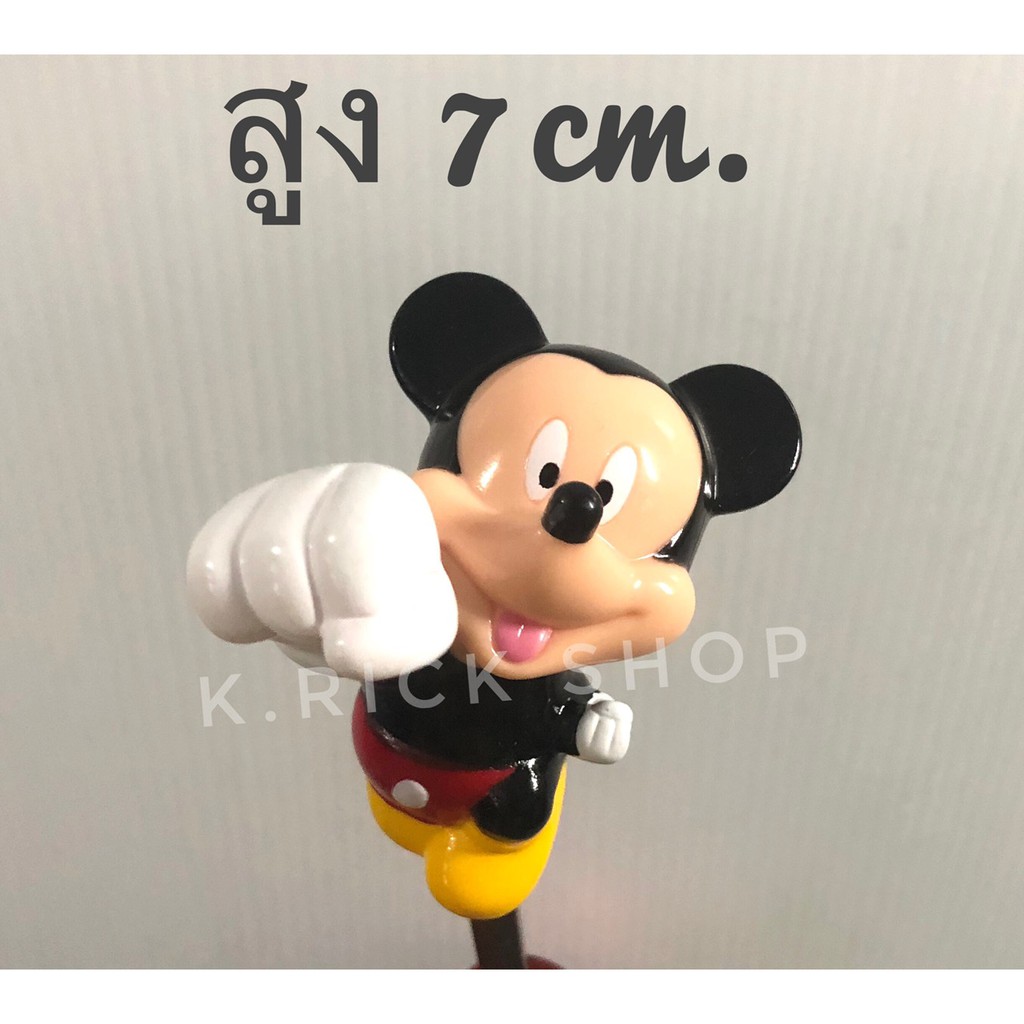 ภาพหน้าปกสินค้าตุ๊กตาเสียบเสาอากาศรถยนต์ ลาย Mickey Mouse สูง 7cm. (1 ชิ้น)