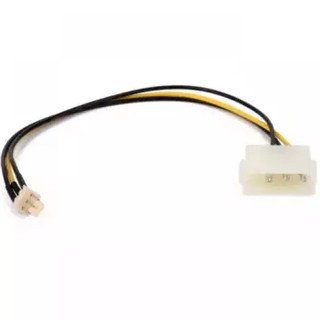 ภาพขนาดย่อของภาพหน้าปกสินค้า4-Pin Molex/IDE to 3-Pin CPU/Case Fan/Chasis Power Connector Cables จากร้าน m.zaccessory บน Shopee
